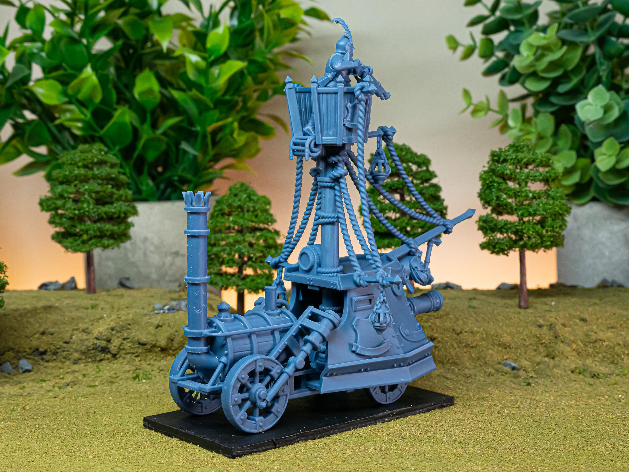 Sunland Ironclad Landship  - in 12k- by Highlands Miniatures