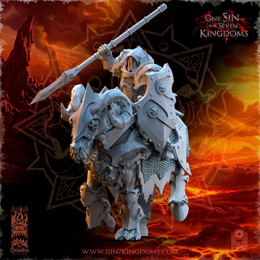 Realms of Mayhem The Ascended Knights - in 12k by TheBeholderMiniatures