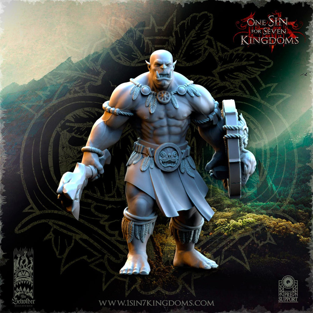 Salanaar Orcs Warriors  - in 12k- by TheBeholderMiniatures