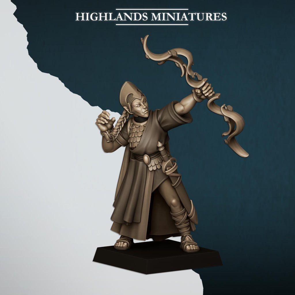 Aegean Maids with Bows - in 12k- by Highlands Miniatures