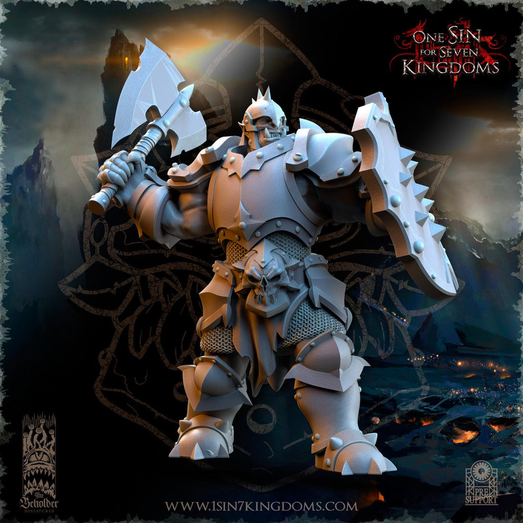 Nestah Orcs Warriors - in 12k- by TheBeholderMiniatures