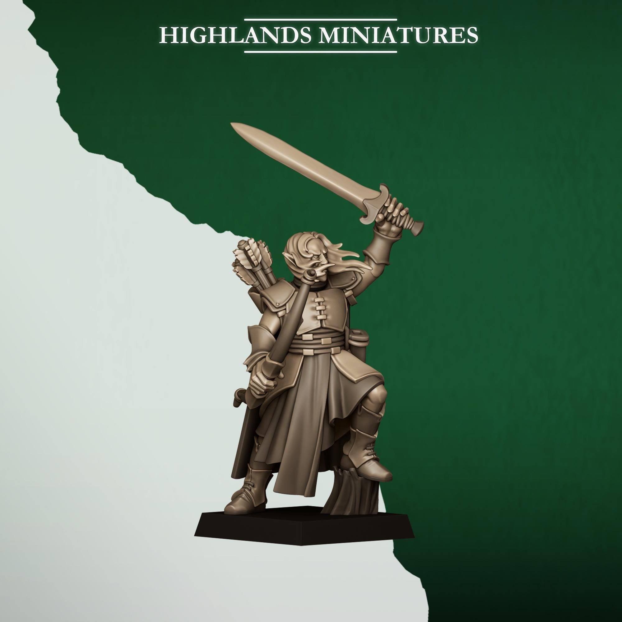 Feral Archers - in 12k by Highlands Miniatures