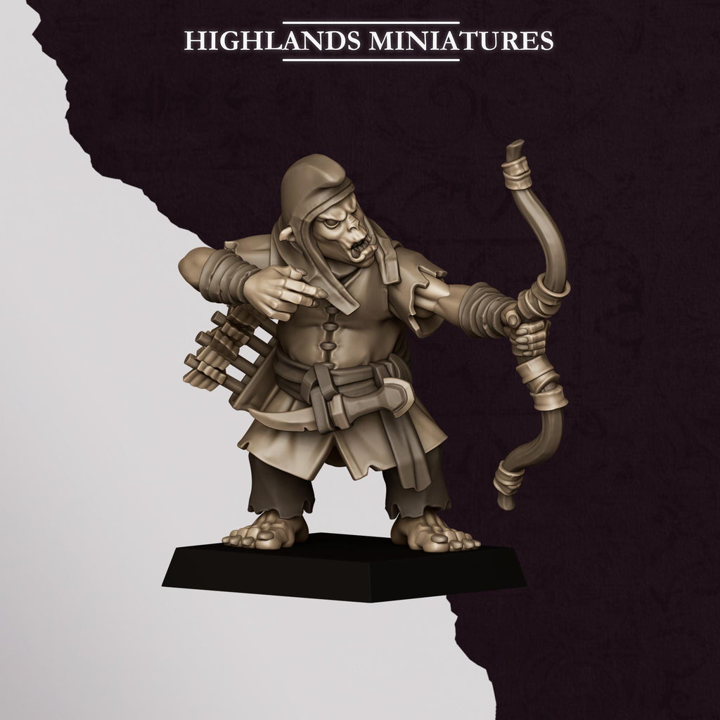 Hobgoblin Archers - in 12k by Highlands Miniatures