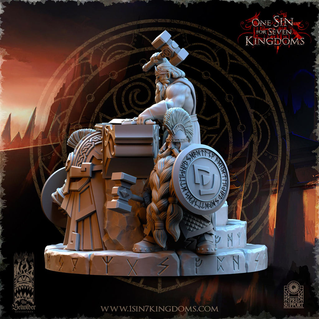 Dwarven Kingdoms Thunder Forge - in 12k- by TheBeholderMiniatures