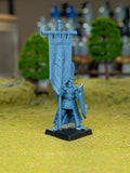 Aegean Elf with Banner  - in 12k- by Highlands Miniatures