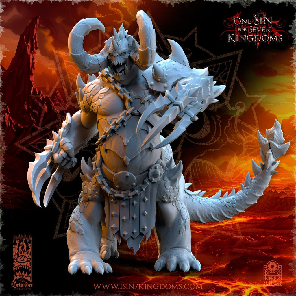 Realms of Mayhem Dragonards - in 12k- by TheBeholderMiniatures