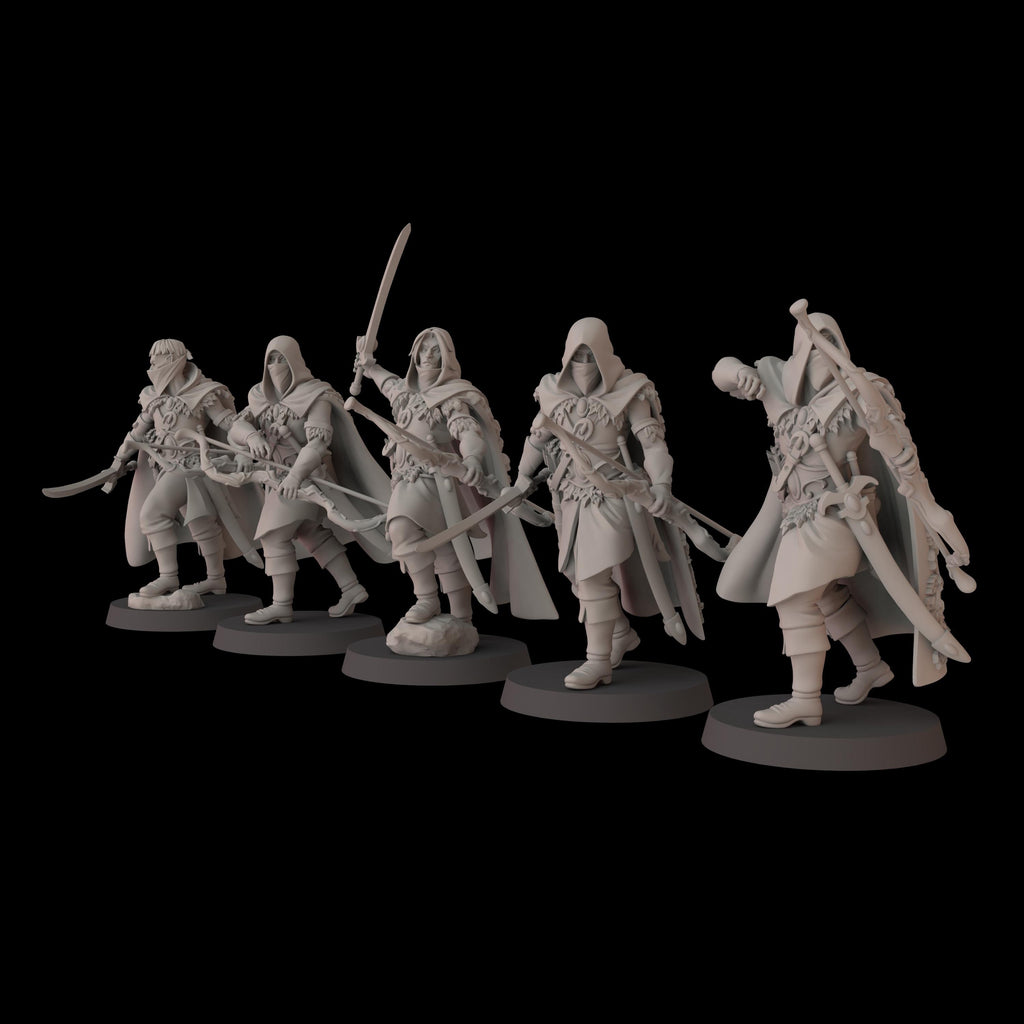 Wood Elfs Scouts - 12k by fantasycultminiatures