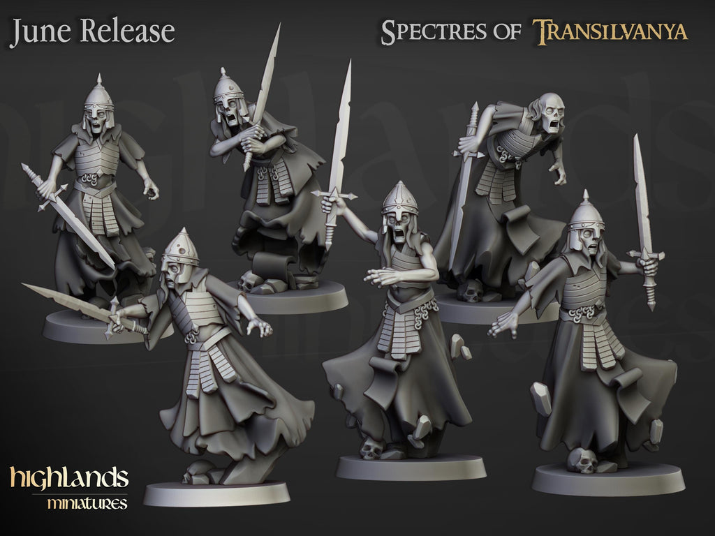Wraith Unit  - in 12k- by Highlands Miniatures