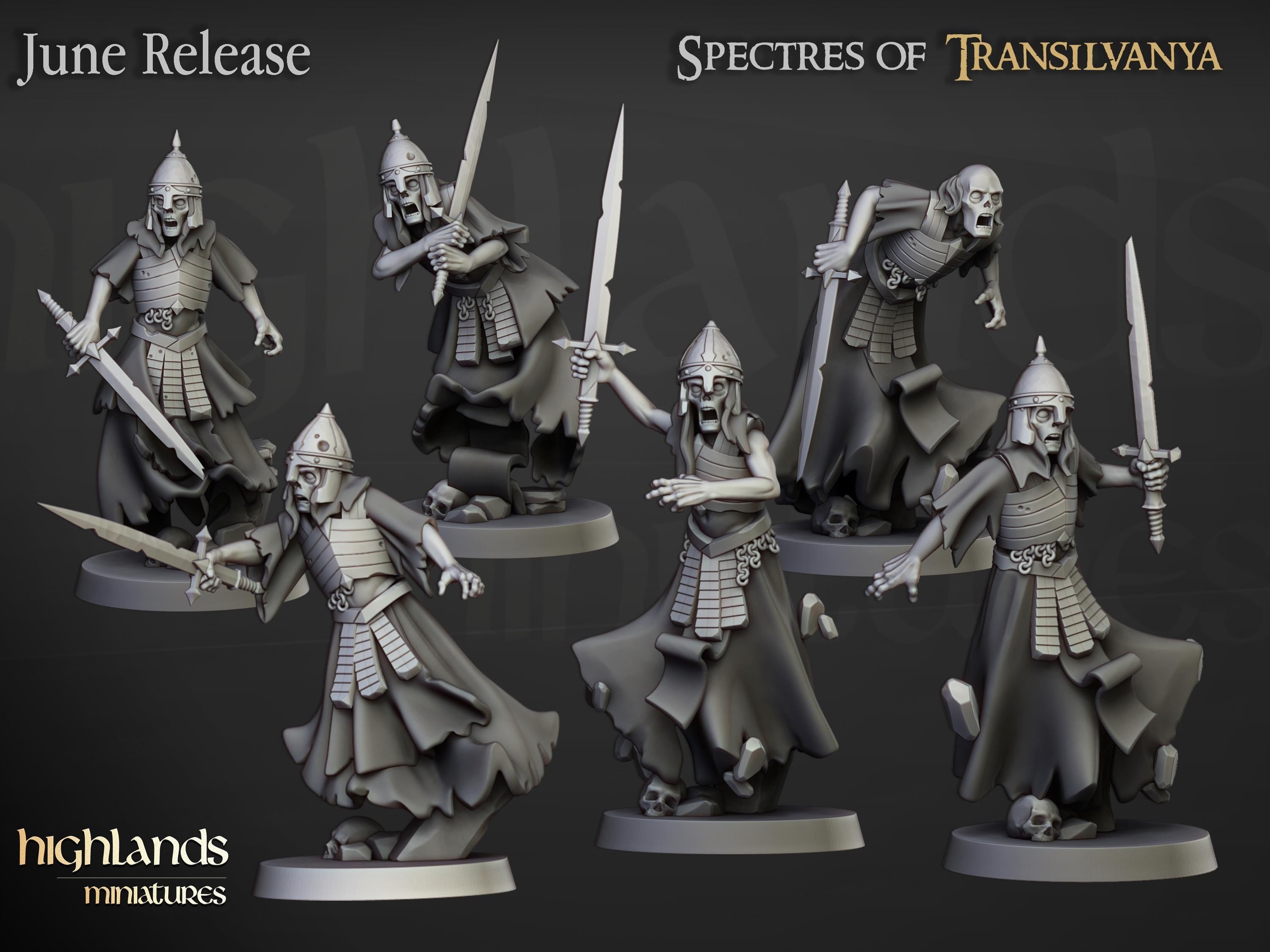 Wraith Unit  - in 12k- by Highlands Miniatures
