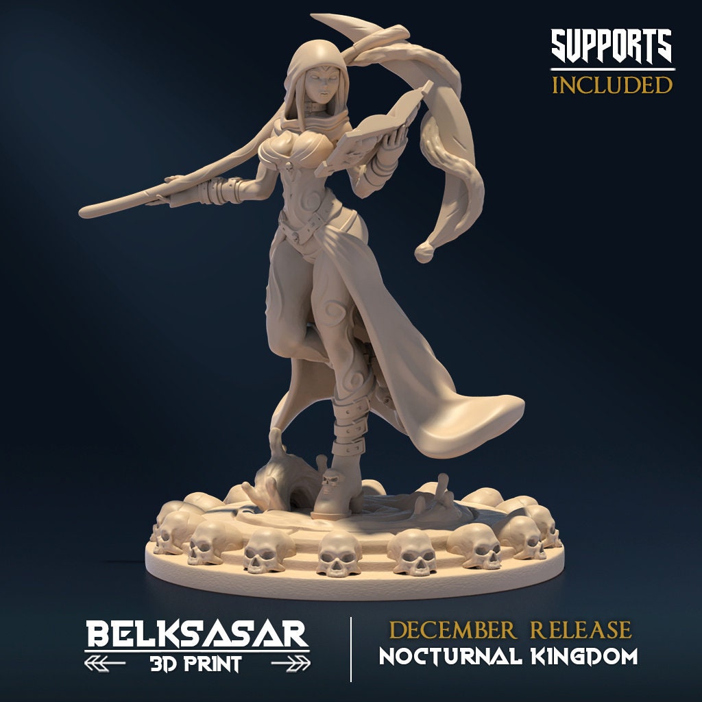 Nocturnal Bloodmage B - in 8k - by Belksasar Scaling Options