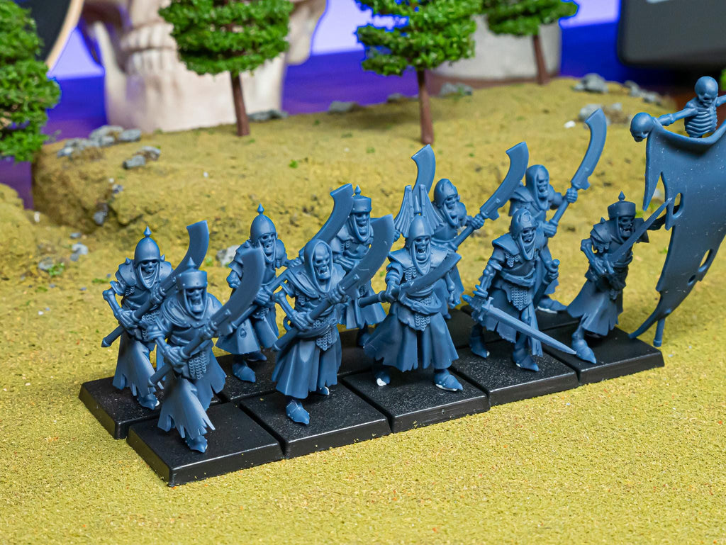 Skeletal Guard - in 12k- by Highlands Miniatures