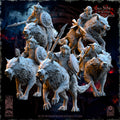 The Black Horde Goblins Desert Riders - in 12k- by TheBeholderMiniatures