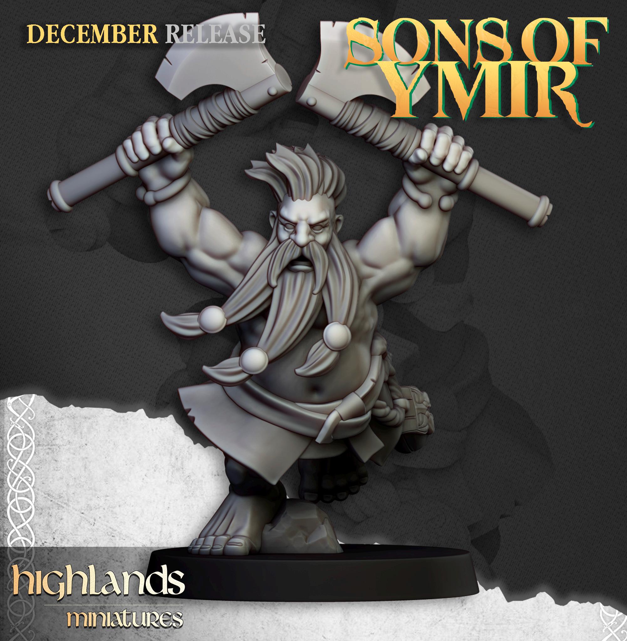 Dwarf Deathseekers - in 12k- by Highlands Miniatures