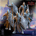 Silvermoor Elves Warriors with swords - in 12k- by TheBeholderMiniatures