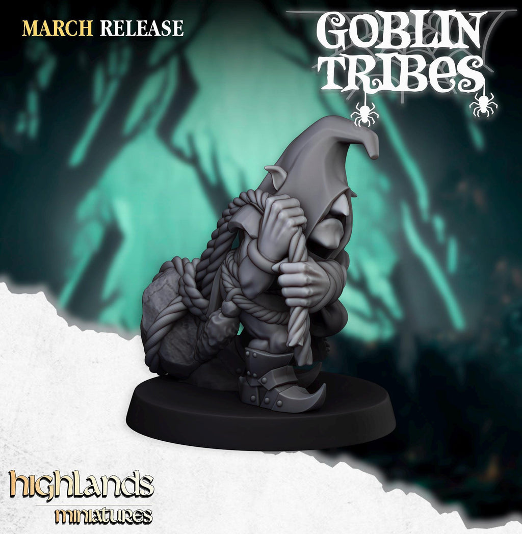 Swamp Goblins Stonethrowers  - in 12k- by Highlands Miniatures