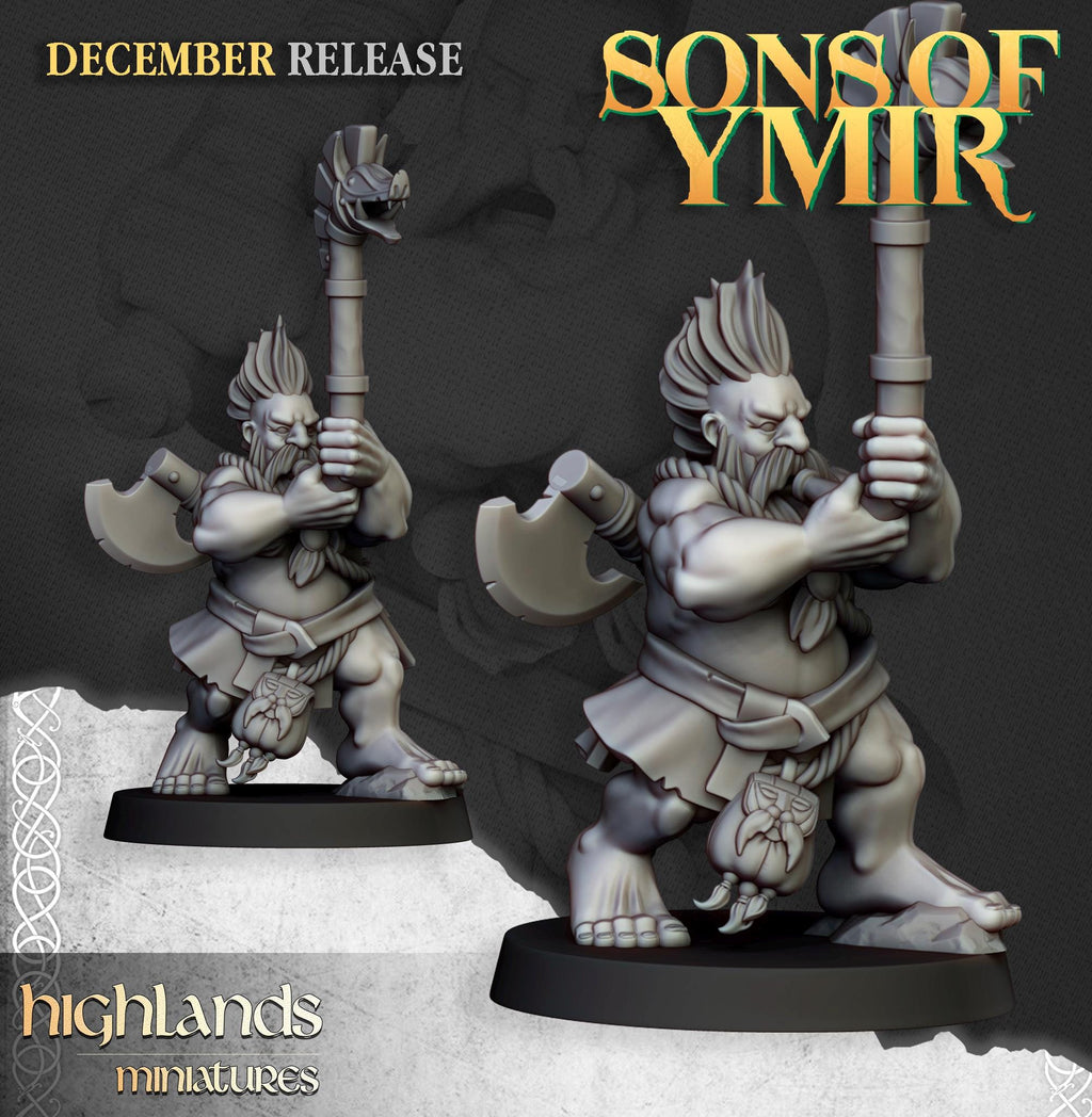 Dwarf Deathseekers - in 12k- by Highlands Miniatures