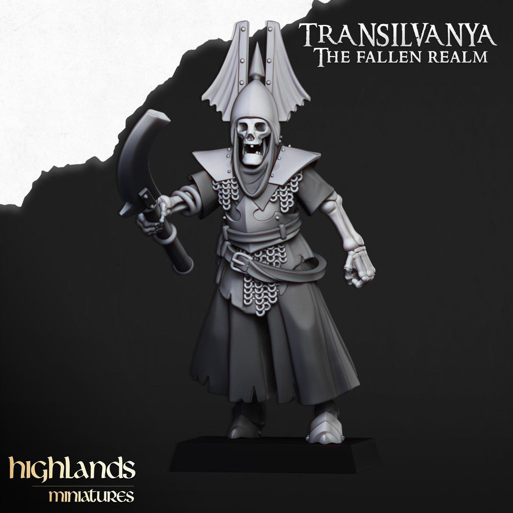 Skeletal Guard - in 12k- by Highlands Miniatures