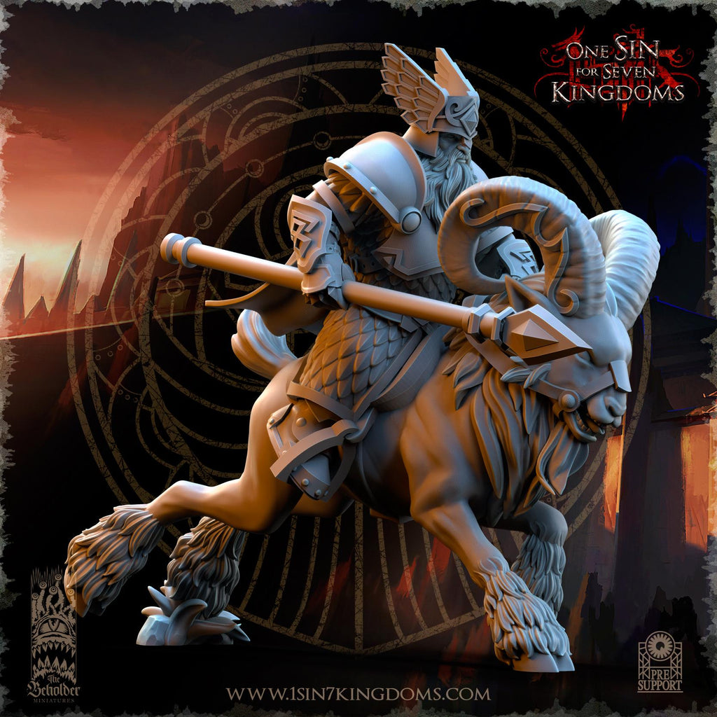 Dwarven Kingdoms Rammers  - in 12k- by TheBeholderMiniatures