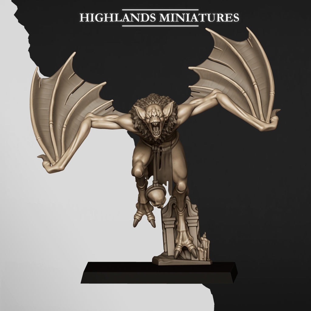 Crypt Bats - in 12k- by Highlands Miniatures