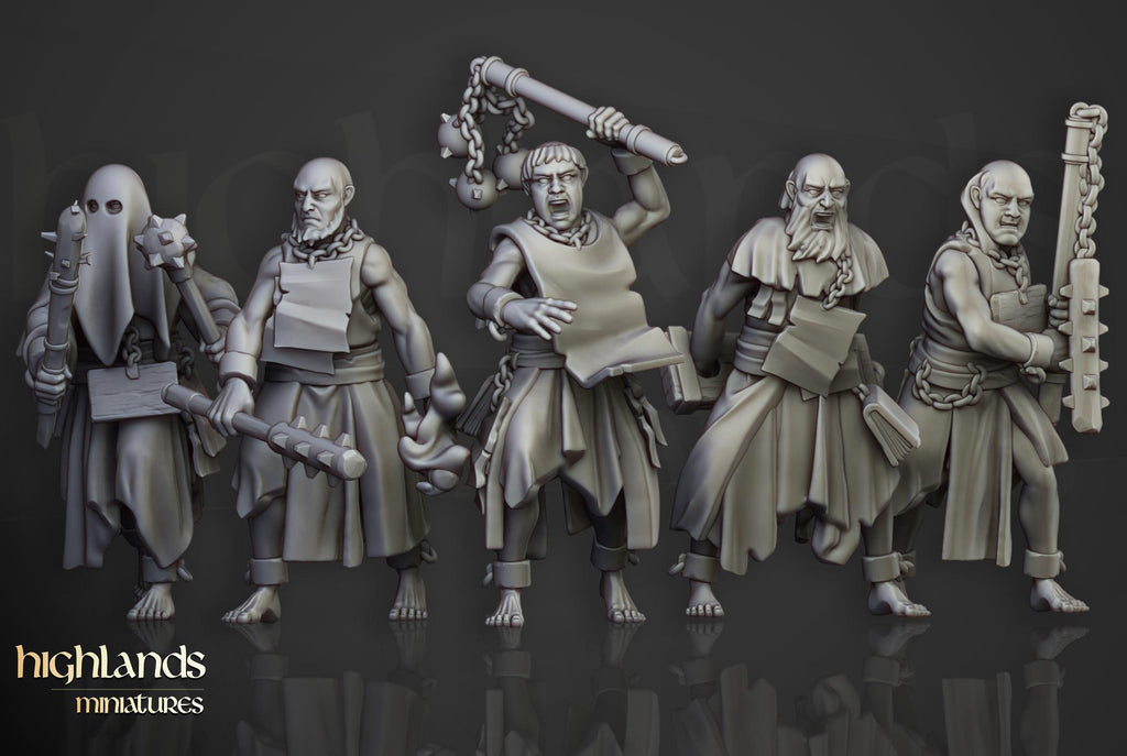 Fanatical Zealots - in 12k- by Highlands Miniatures