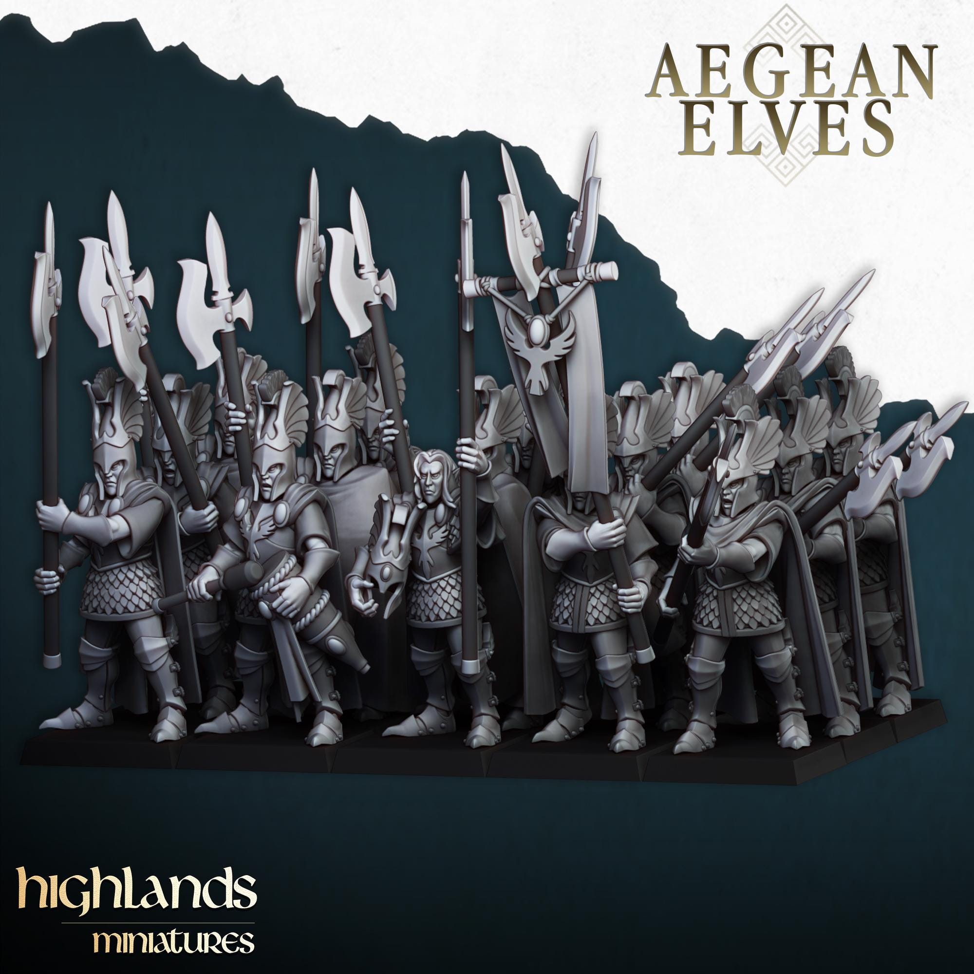 Mycenaean Guard - in 12k- by Highlands Miniatures