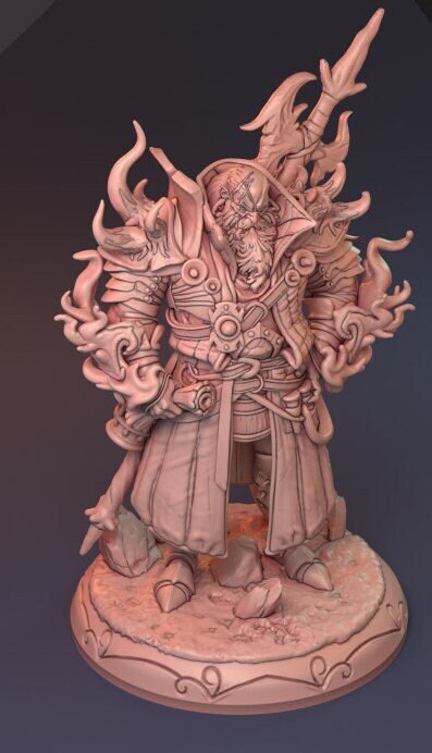Sigurd Stein- 32mm, 75mm - 8k - by MythReal Games