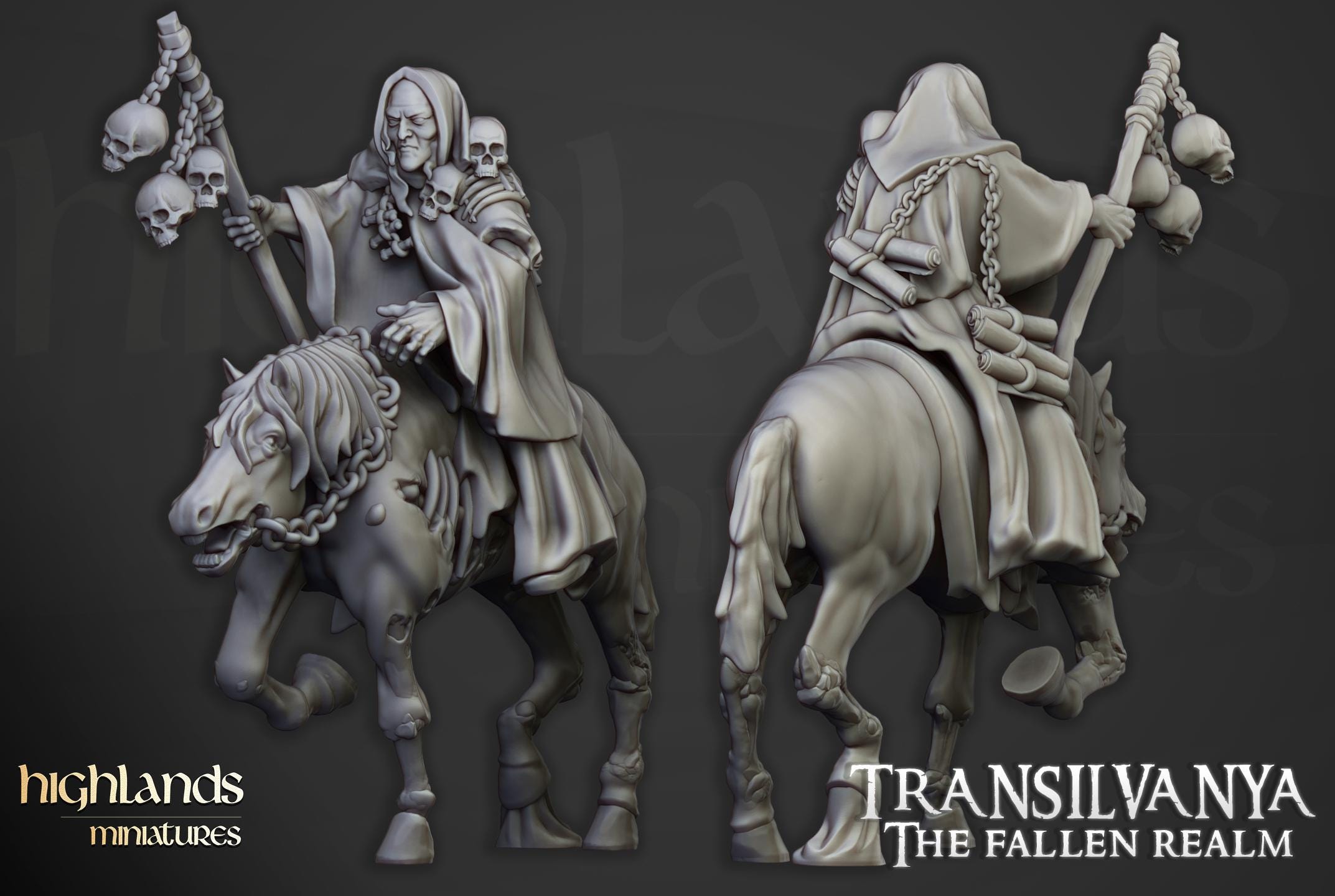 The Necromancers - in 12k- by Highlands Miniatures