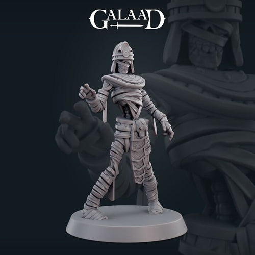 10 models - June Mummies and Egyptian fighters - Galaad - 8k