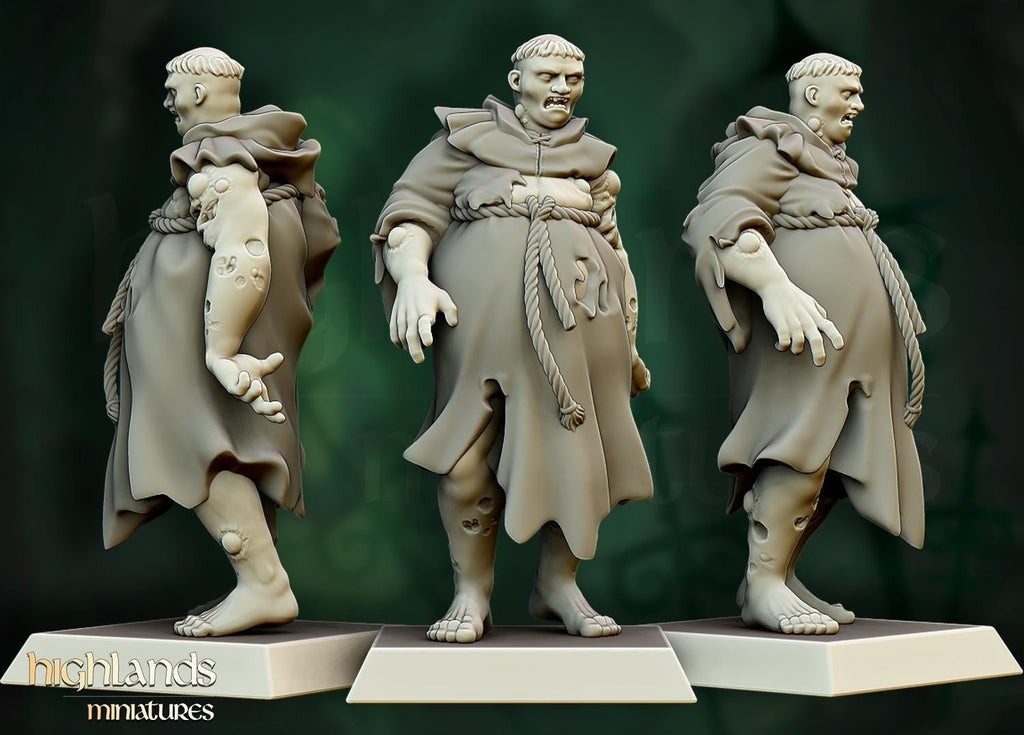 Zombie Villagers  - in 12k- by Highlands Miniatures