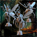 Evergreen Elves Spirits of the Forest Riders- in 12k- by Beholder TheBeholderMiniatures