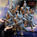 Silvermoor Elves Bear Guardians - in 12k- by TheBeholderMiniatures