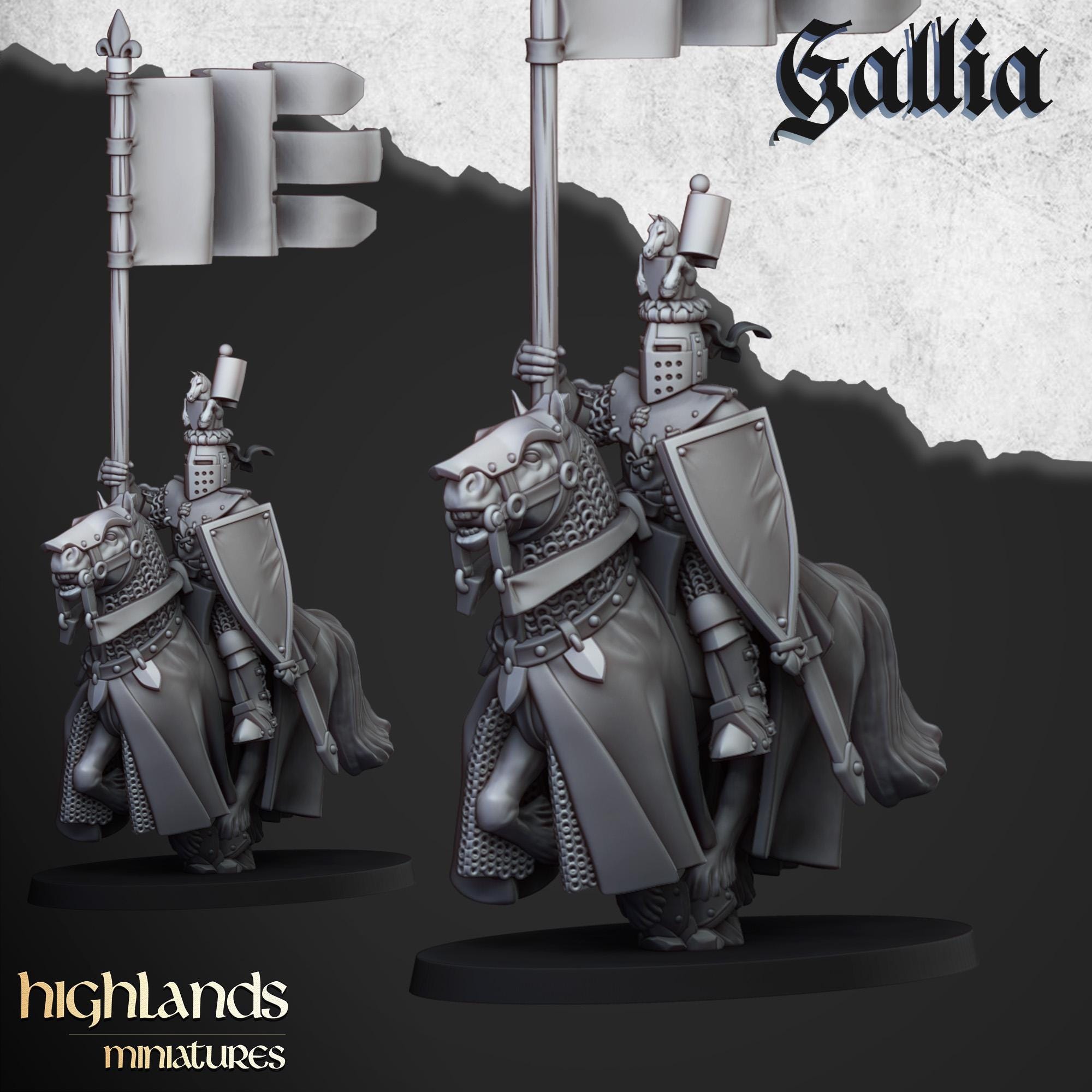 Knights of Gallia - in 12k- by Highlands Miniatures