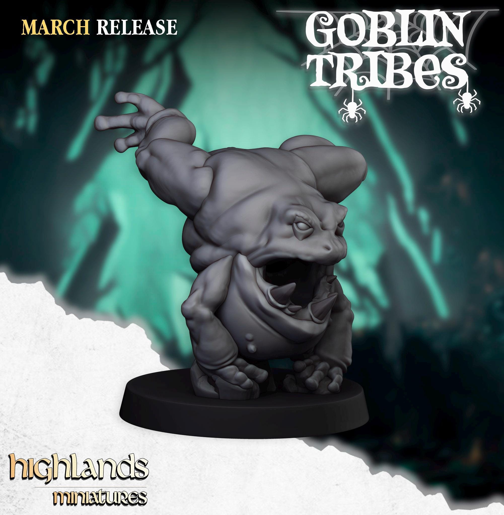 Swamp Goblins Herd - 15 models  - in 12k- by Highlands Miniatures