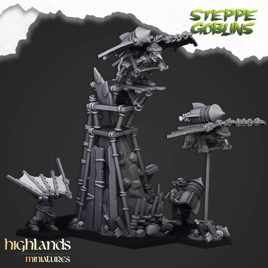 Flying Steppe Goblins  - in 12k- by Highlands Miniatures