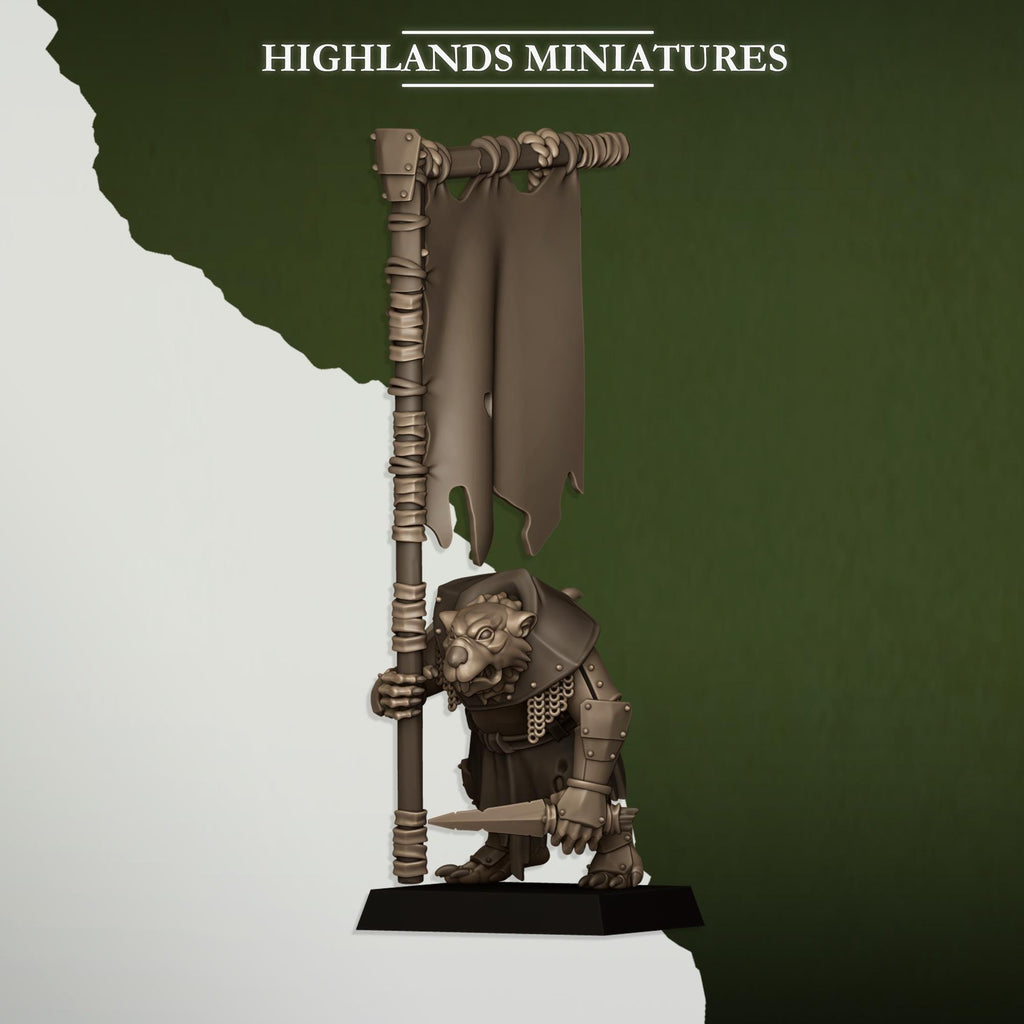 Vermin Vanguard  - in 12k- by Highlands Miniatures