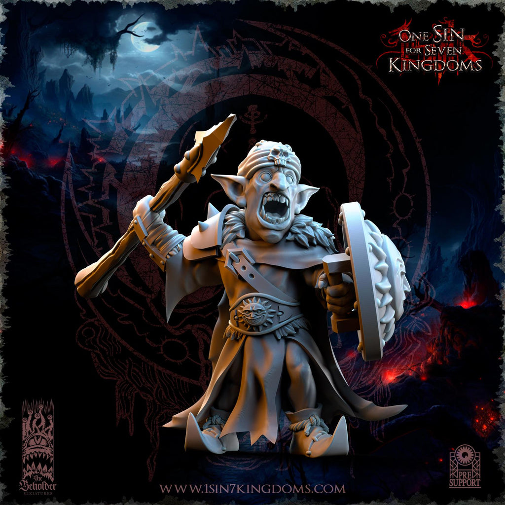 The Black Horde Goblins Desert Warriors - in 12k- by TheBeholderMiniatures
