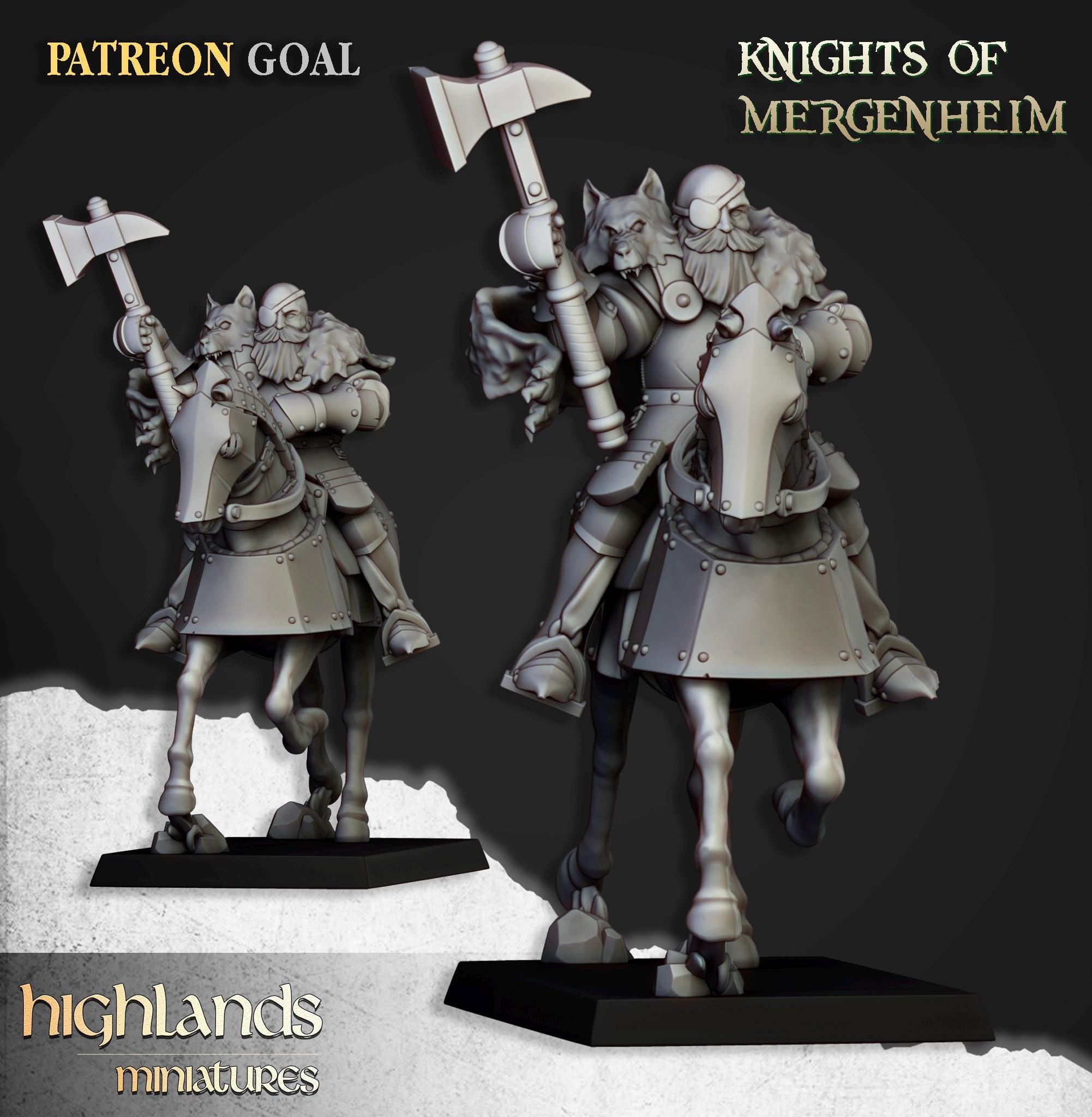 Knights of Mergenheim - in 12k- by Highlands Miniatures