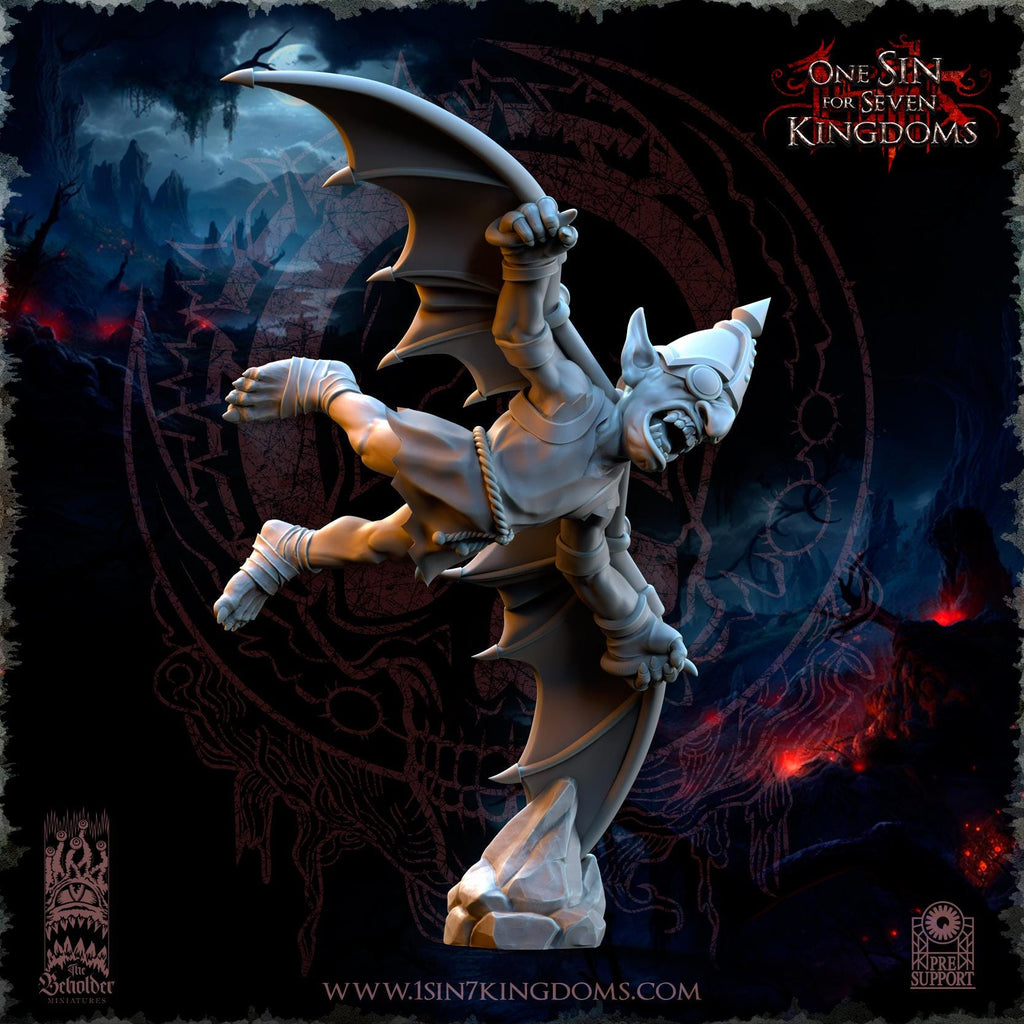 The Black Horde Goblins Slingshot of Doom- in 12k by TheBeholderMiniatures