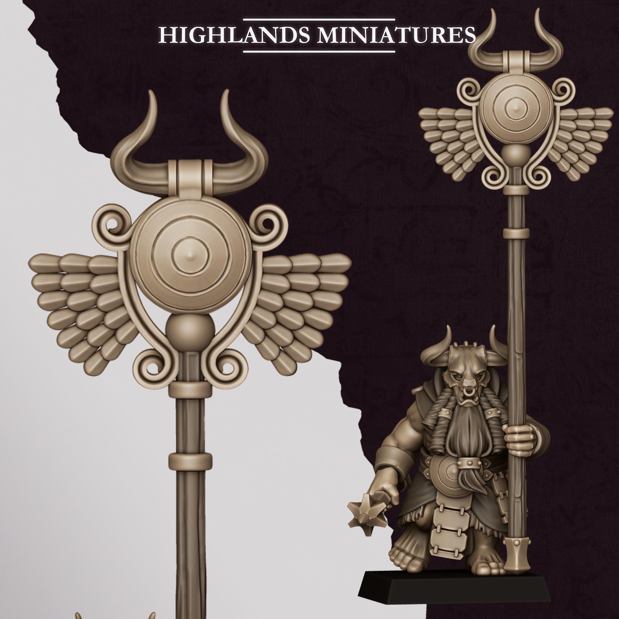 Marduk Cultists - in 12k- by Highlands Miniatures
