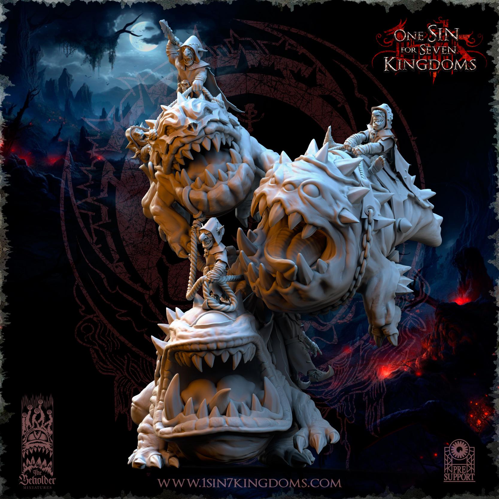 The Black Horde Kavehorror Madness - in 12k- by TheBeholderMiniatures