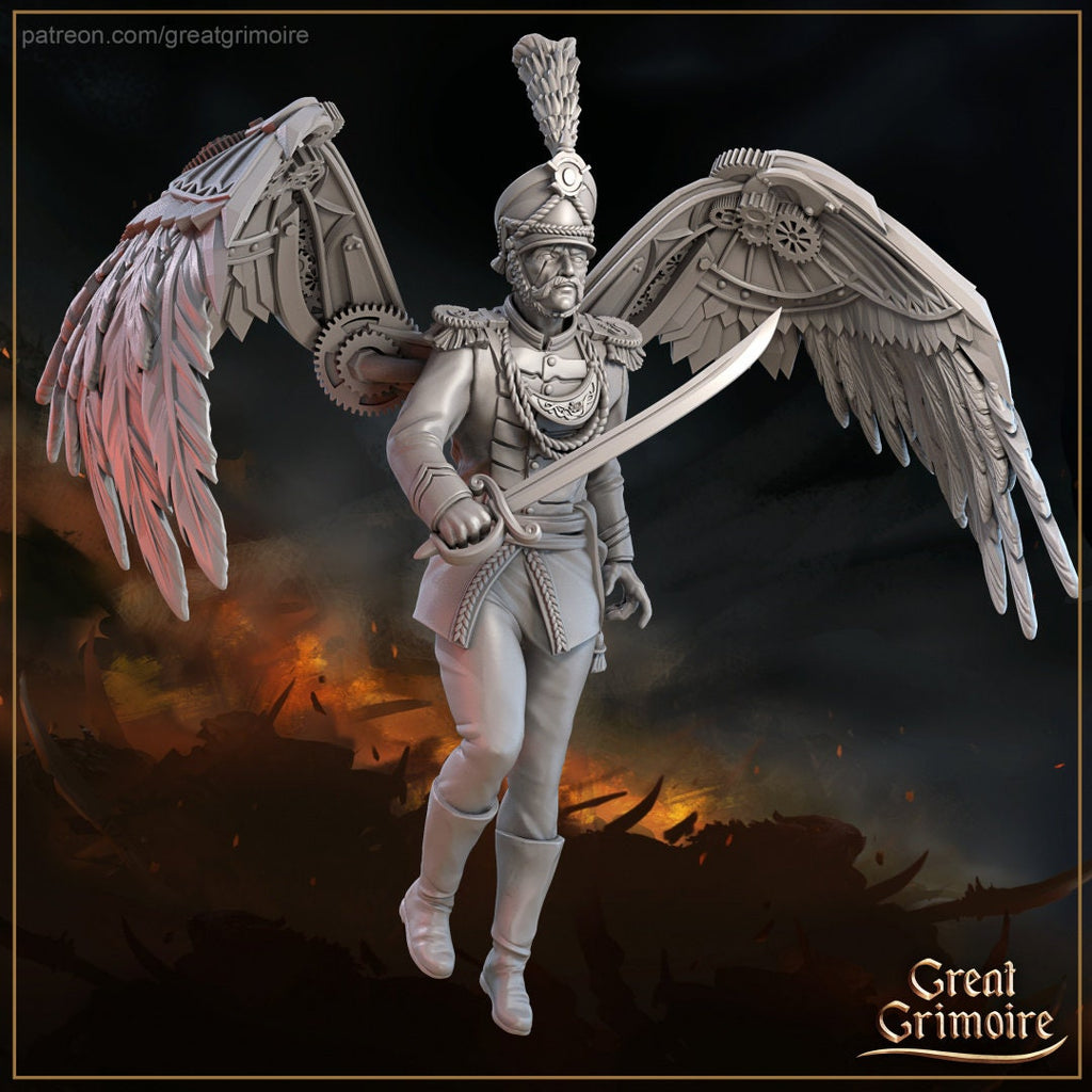 Loyal Hussars and General Nutcracker 4 model bundle - in 12k- by Great Grimoire