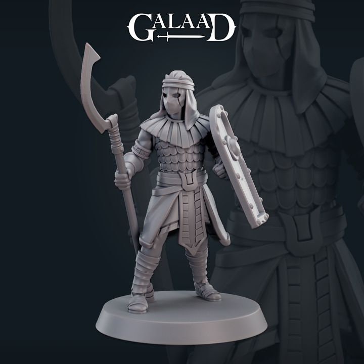 10 models - June Mummies and Egyptian fighters - Galaad - 8k