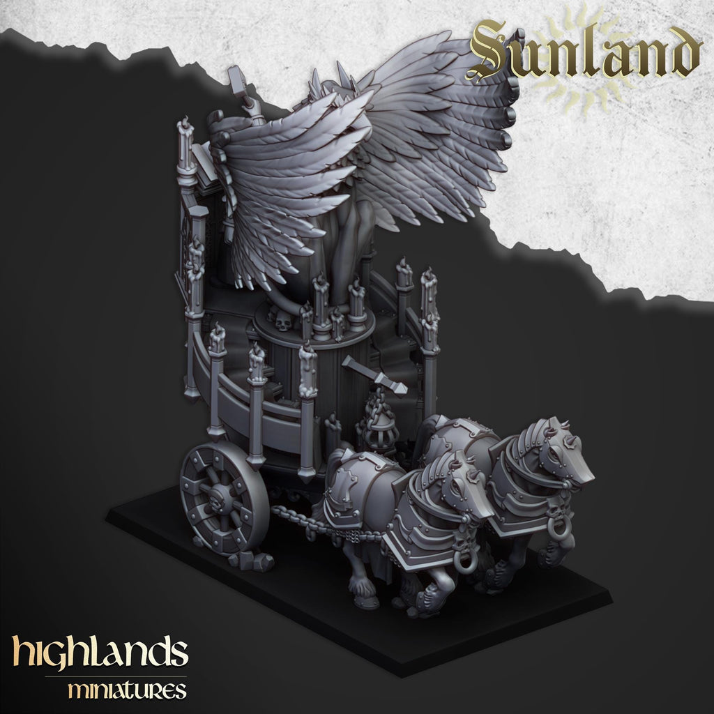 Sunland Altar Wagon - in 12k- by Highlands Miniatures