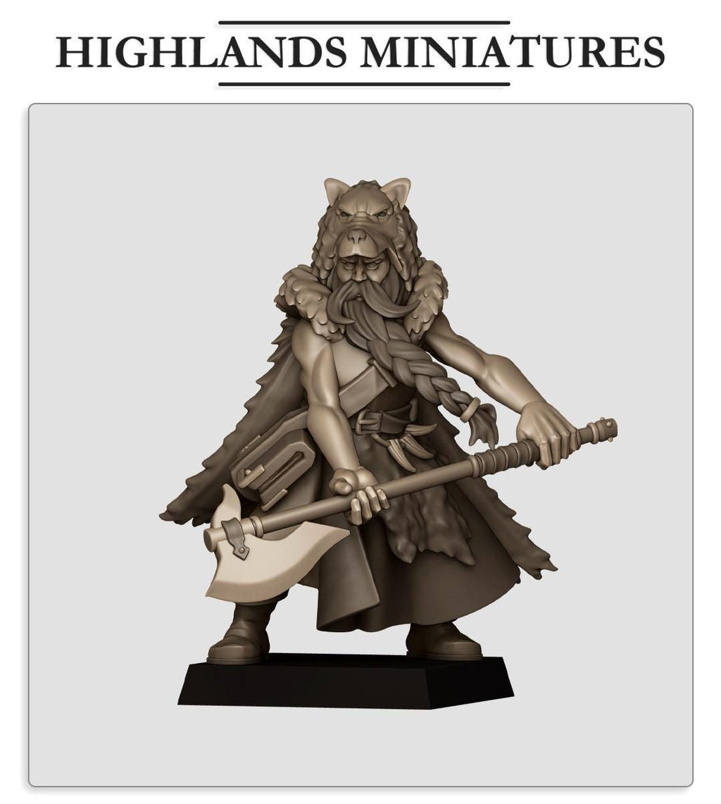 Mergenheim Druid  - in 12k- by Highlands Miniatures