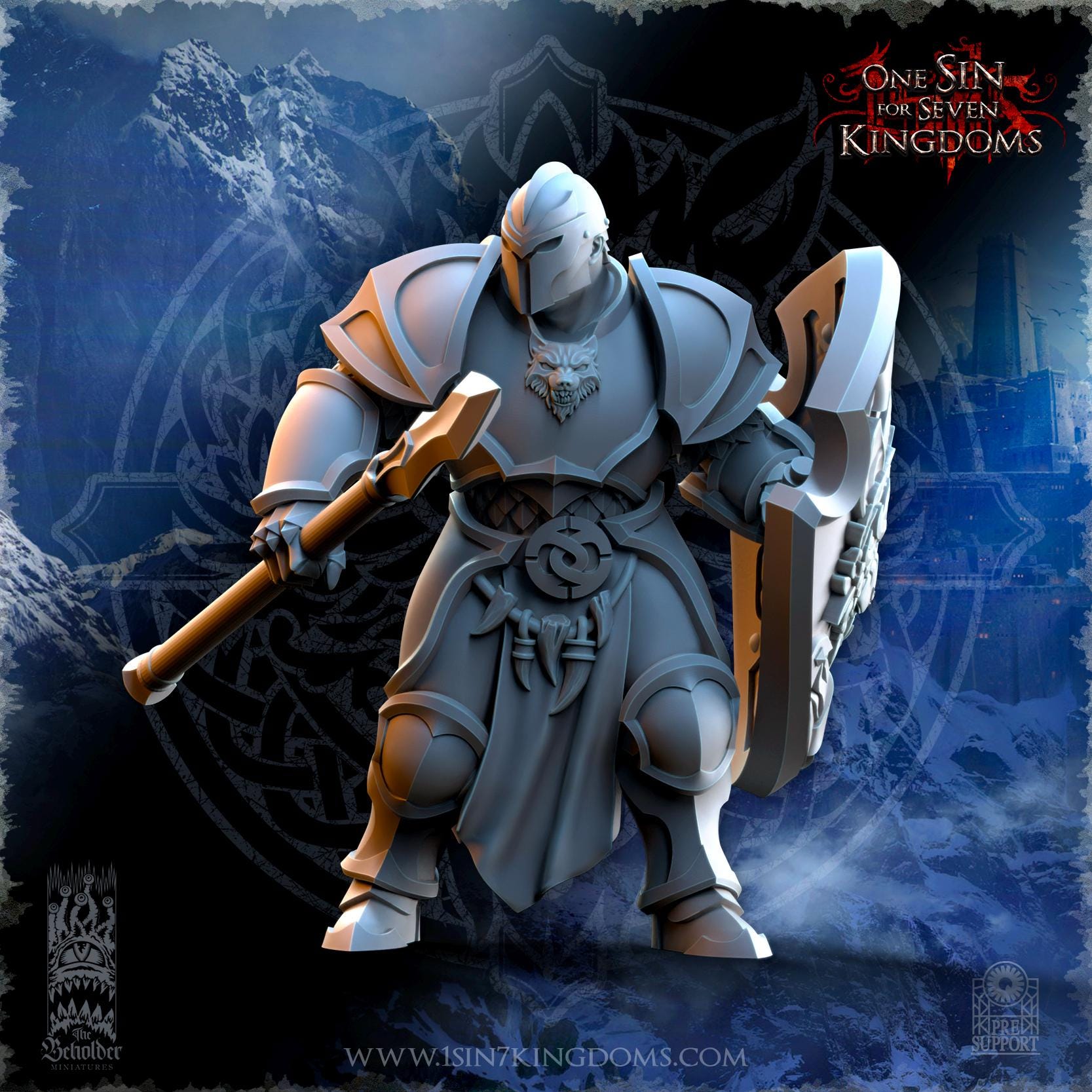 Stormwolves Warriors - in 12k- by TheBeholderMiniatures