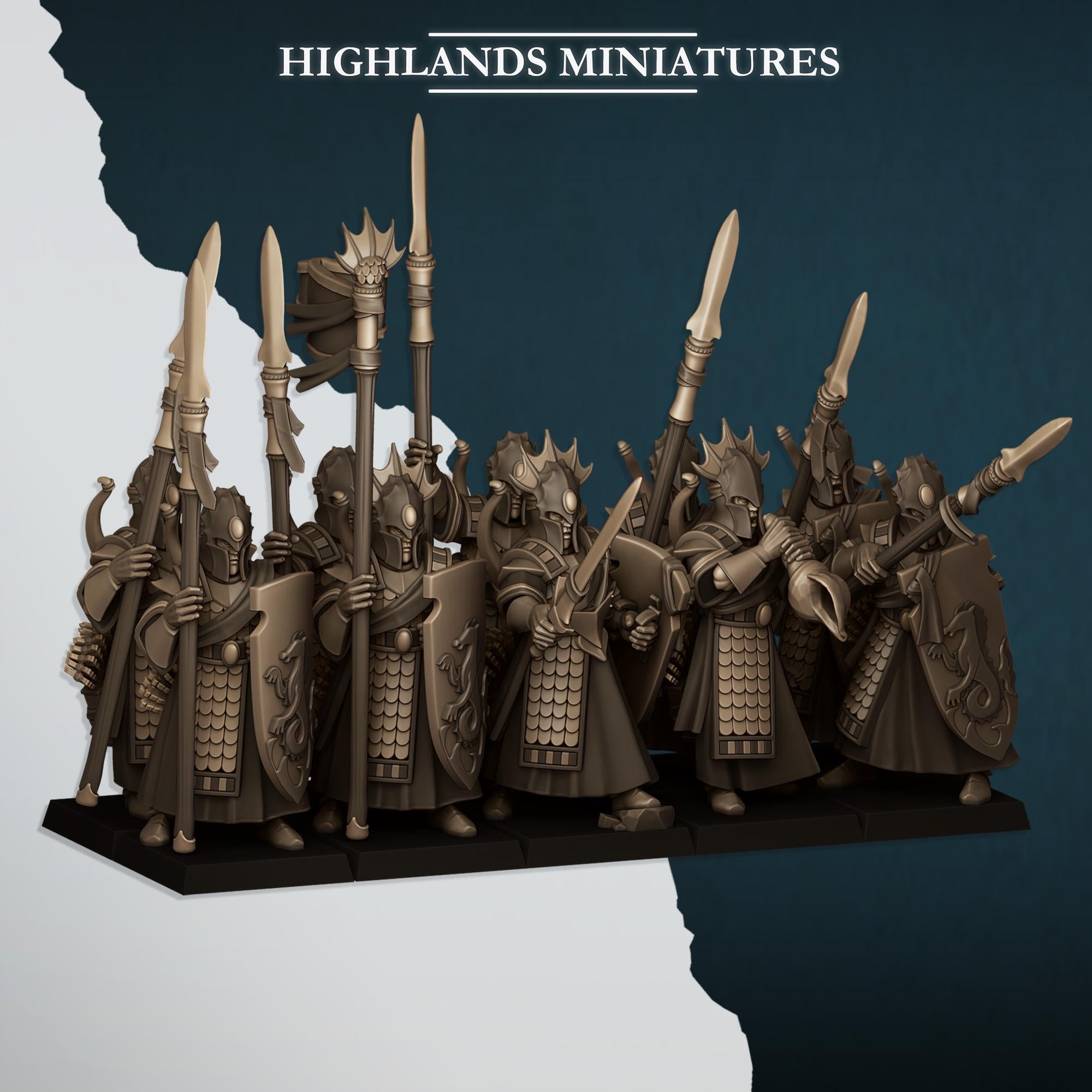 Aegean Sea Guard - in 12k- by Highlands Miniatures