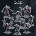 Gnoll squad - 9 models - By Galaad - 8k
