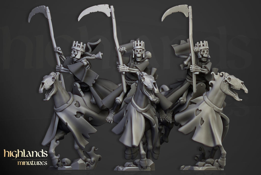 Spectral Cavalry Unit - in 12k- by Highlands Miniatures