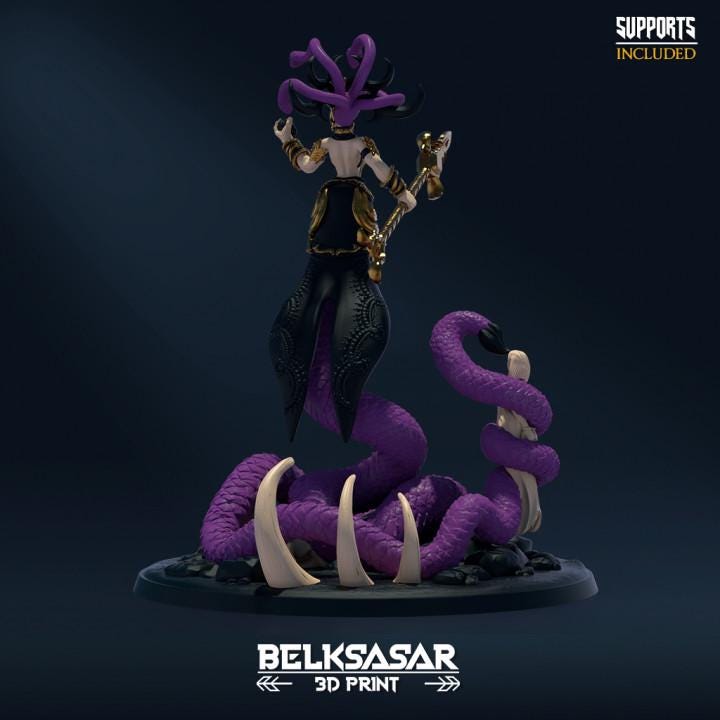 WInged medusa + NSFW - in 12k by belksasar