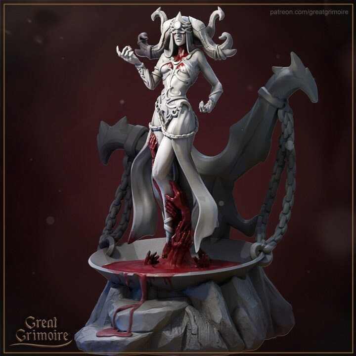 Scarlett the Blood Witch - in 12k - Custom scaling available by Great Grimoire